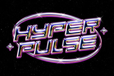 Retro Futuristic Chrome Text Effect
