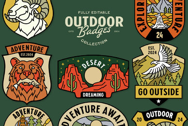 Outdoor Badge Collection