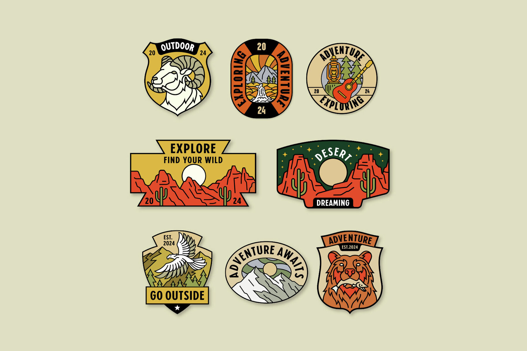 Outdoor Badge Collection 2