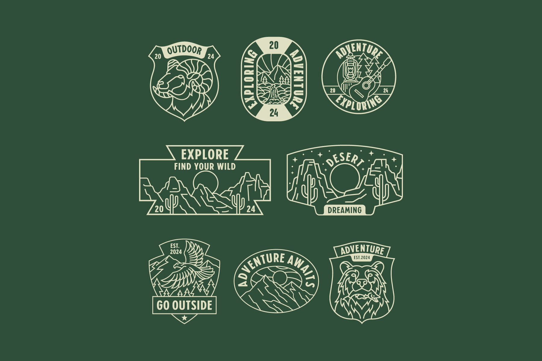 Outdoor Badge Collection 3