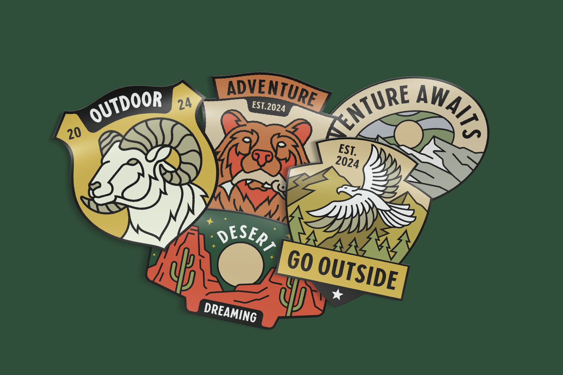 Outdoor Badge Collection 5