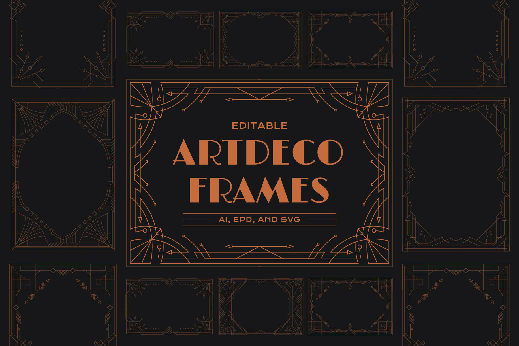 Artdeco Frame Collections 1