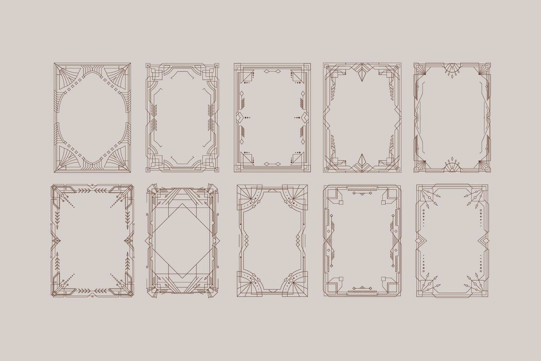 Artdeco Frame Collections 3