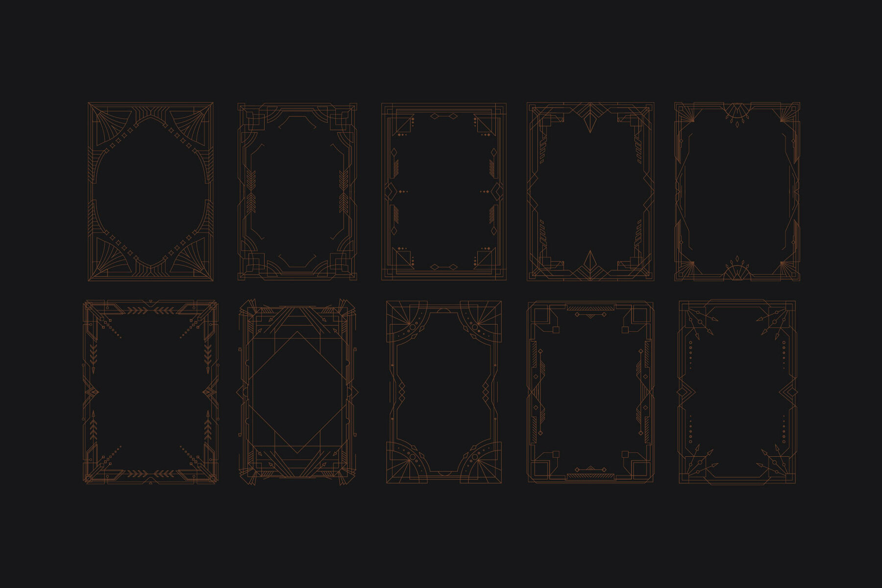 Artdeco Frame Collections 5