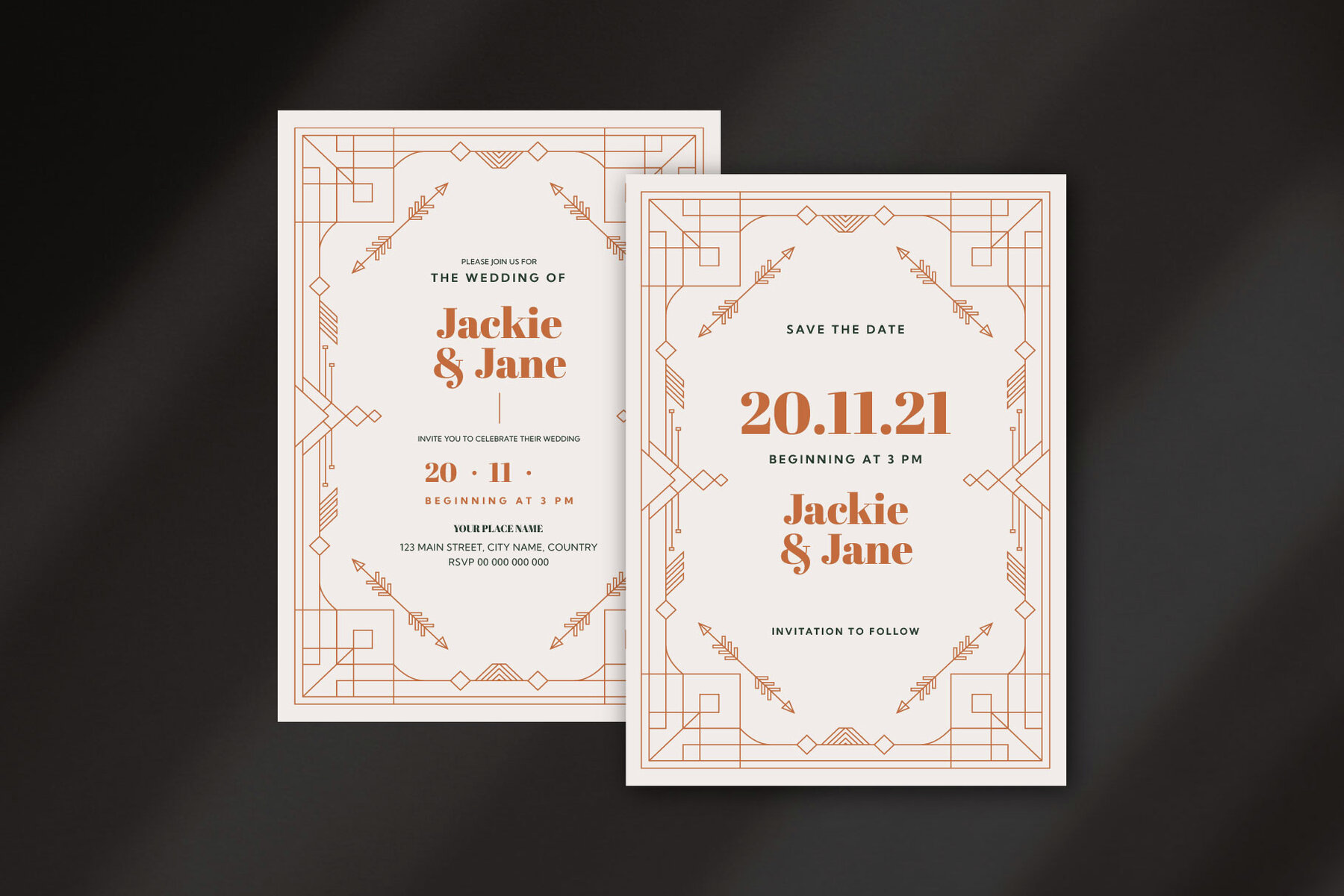 Artdeco Frame Collections 9