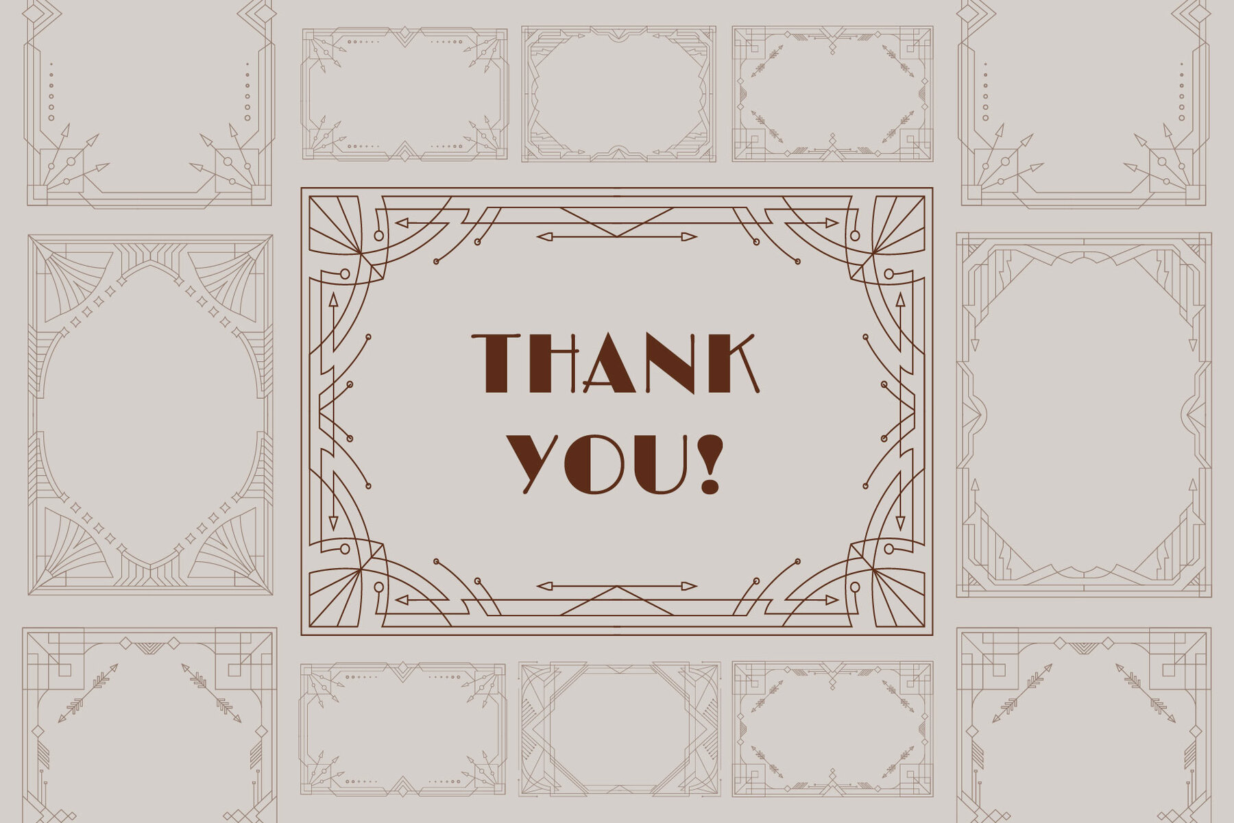 Artdeco Frame Collections 10