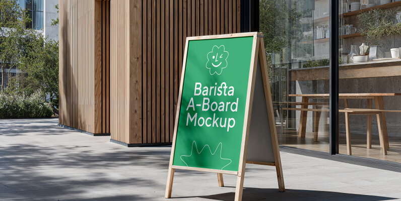 Barista Coffee Branding Mockups Vol  1