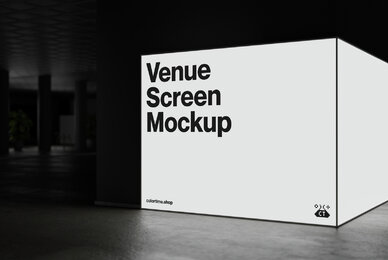 Event Venue Screen Mockup