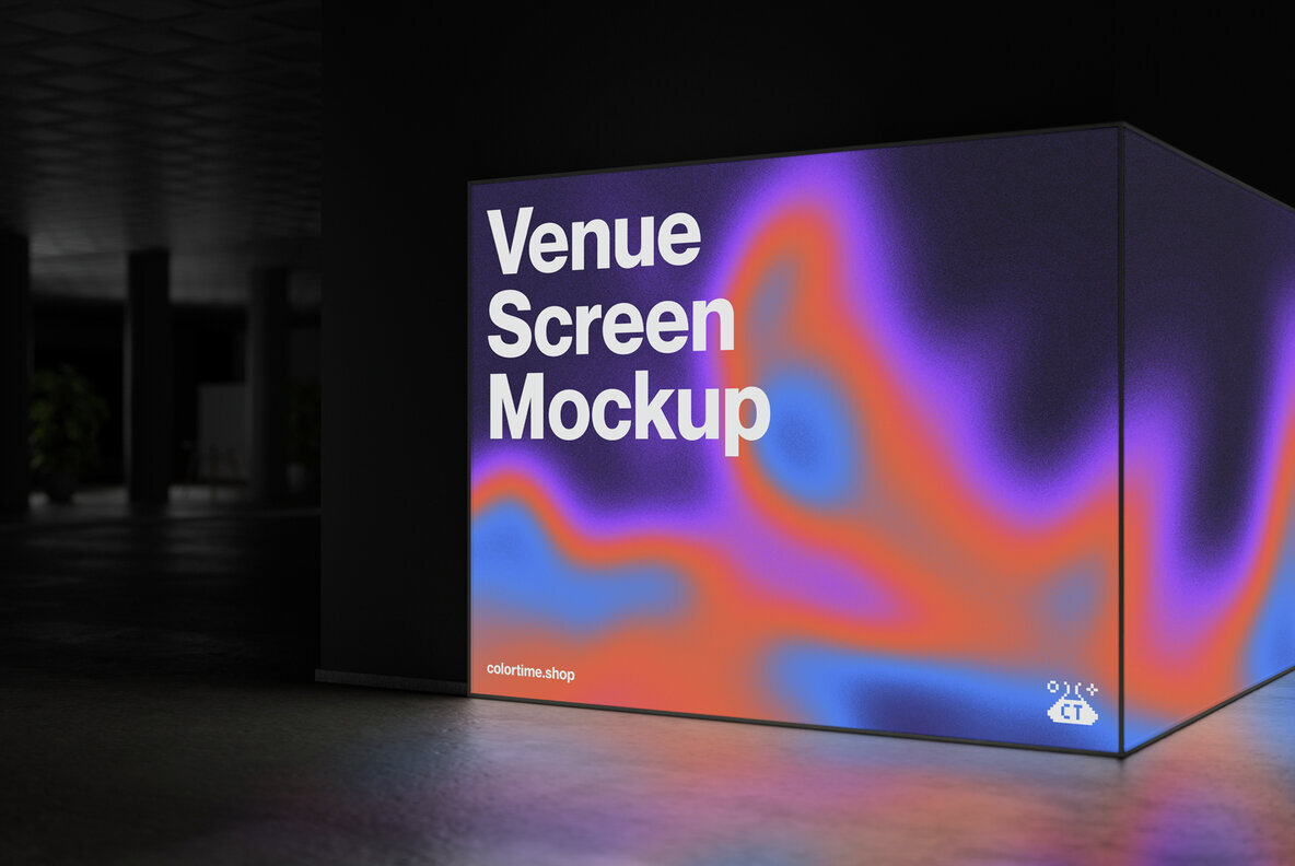 Event Venue Screen Mockup 3
