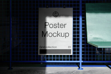 Poster Mockup Grid 01