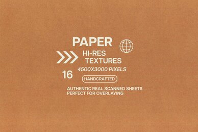 Authentic Kraft Paper Textures