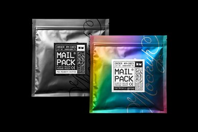 Plastic Mailer Package Mockup