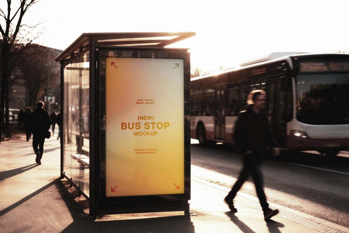 Bus Stop Mockup 1