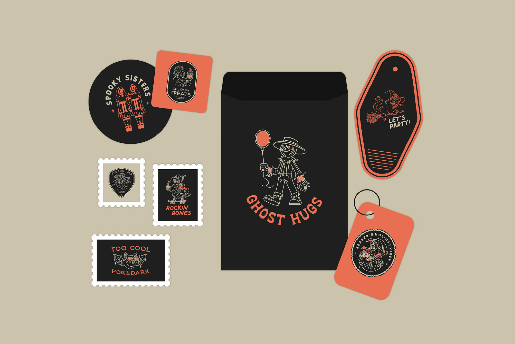 Halloween Illustration Bundle 9