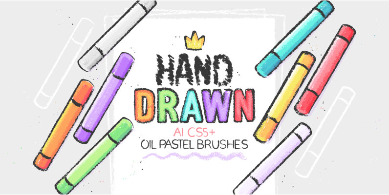 Oil Pastel Brushes