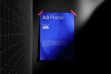 A3 Poster Mockup Grid 02