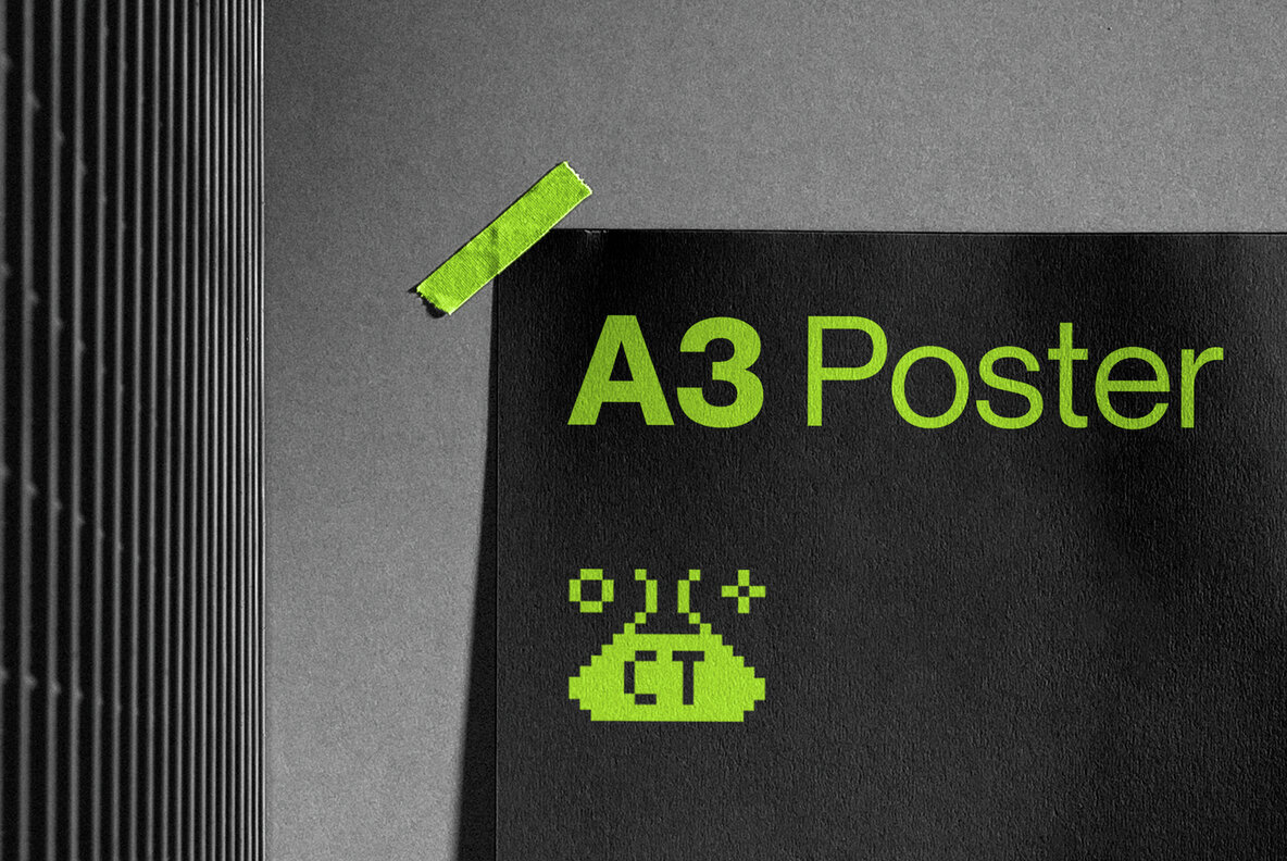 A3 Poster Mockup Grid 02 2