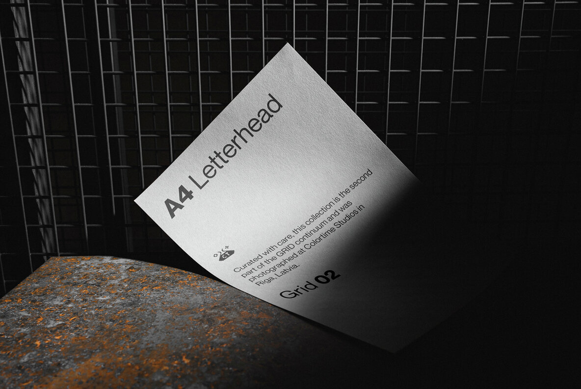 A4 Letterhead Mockup Grid 02 1