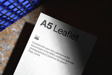 A5 Leaflet Mockup Grid 02