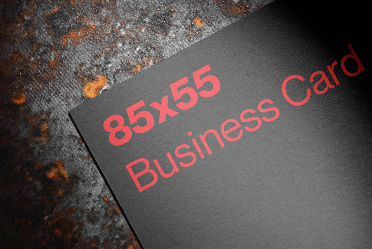 Business Card Mockup Grid 02 2