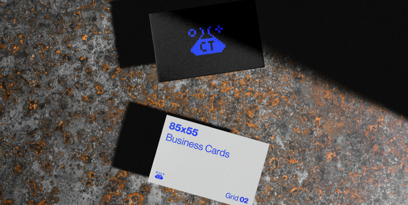 Business Cards Mockup Grid 02