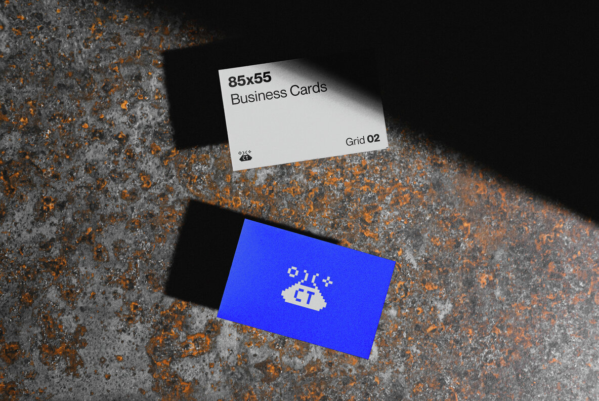Business Cards Mockup Grid 02 3