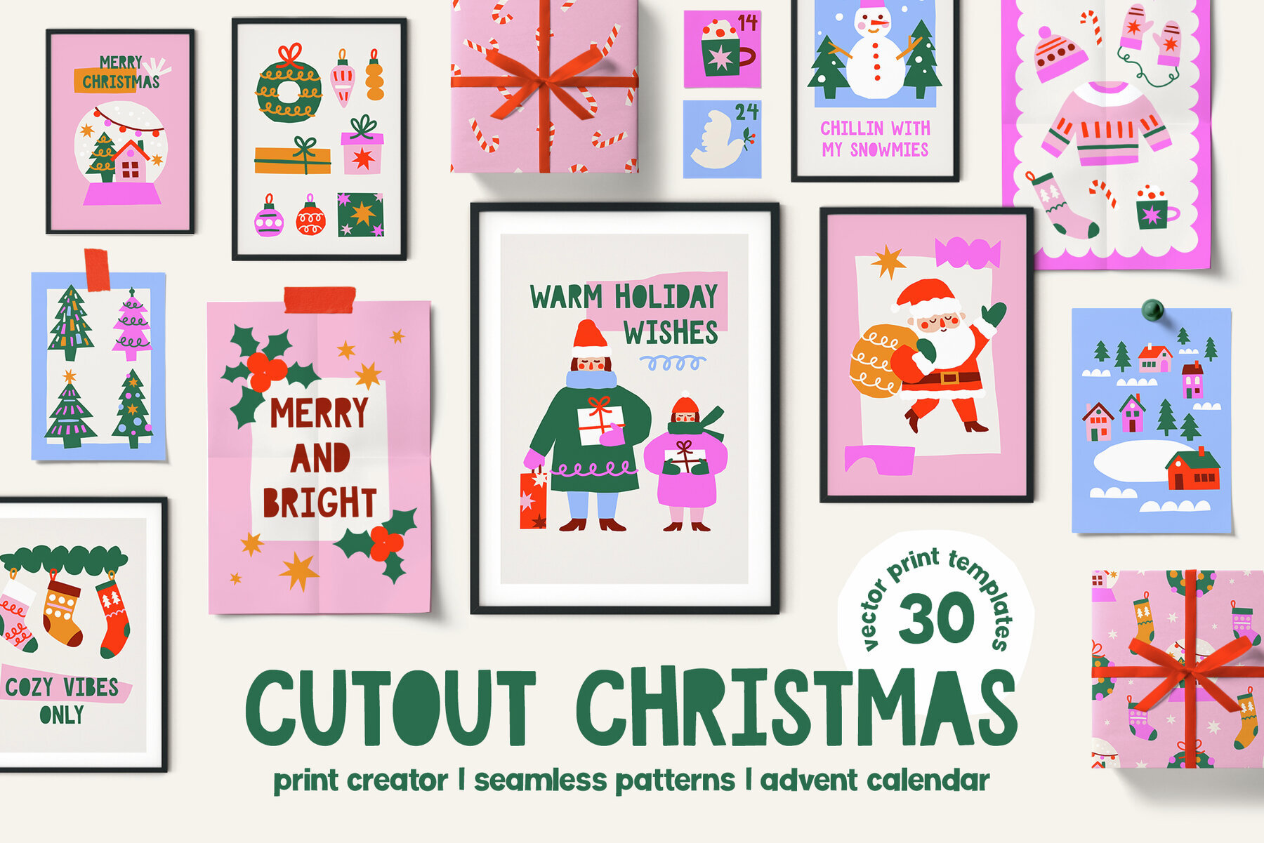 Cutout Christmas Poster Creator 1