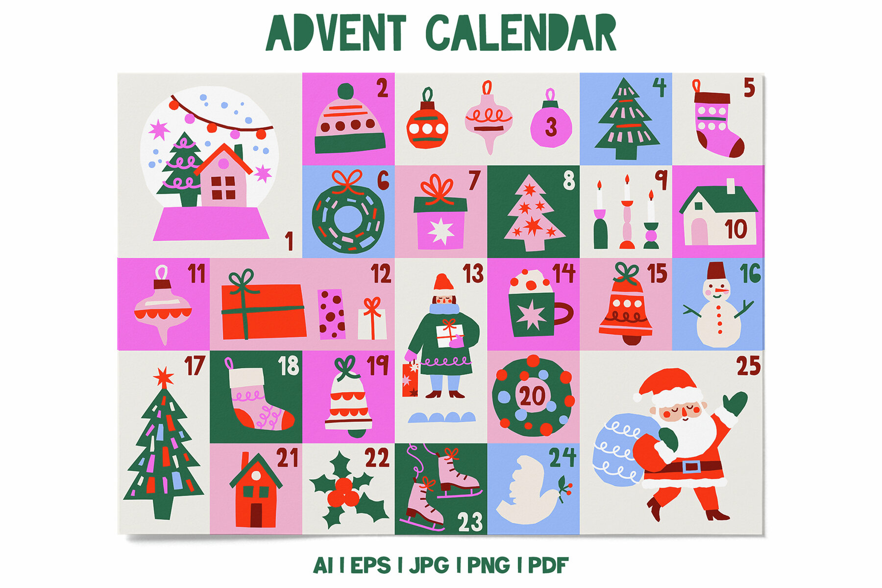 Cutout Christmas Poster Creator 4