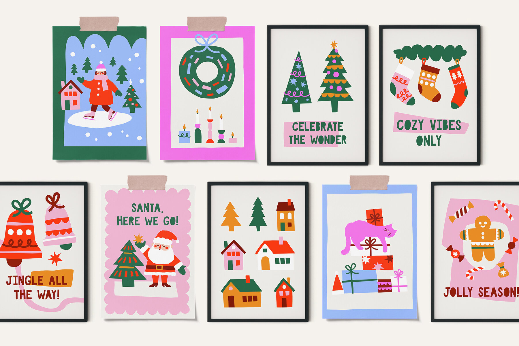 Cutout Christmas Poster Creator 9