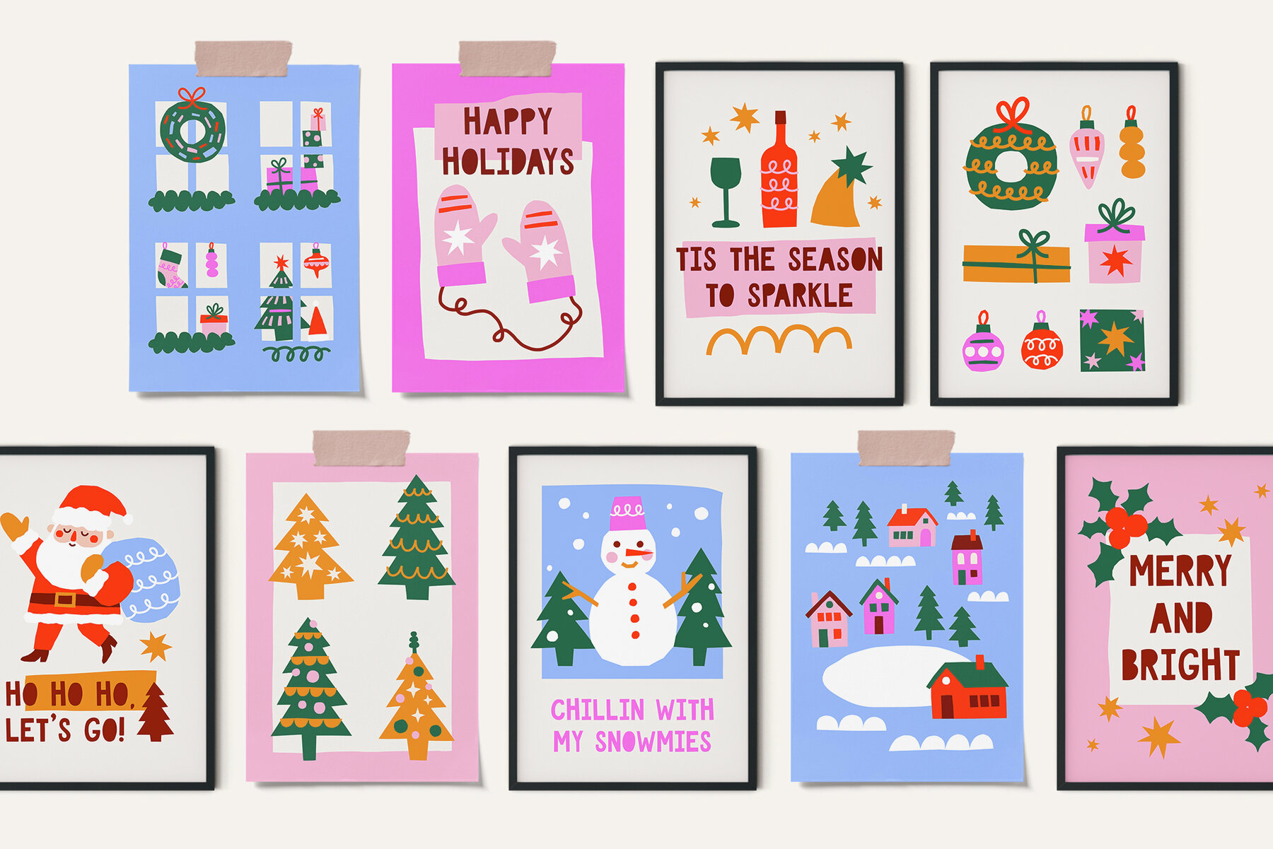 Cutout Christmas Poster Creator 10