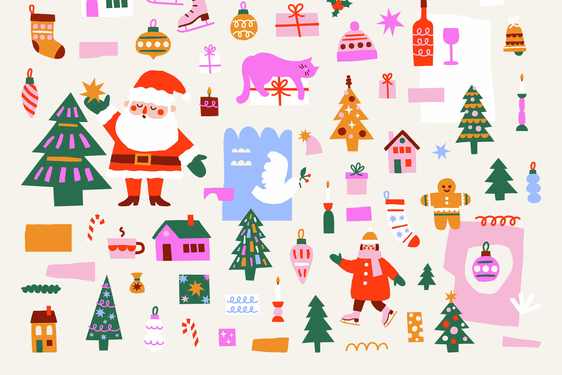 Cutout Christmas Poster Creator 13