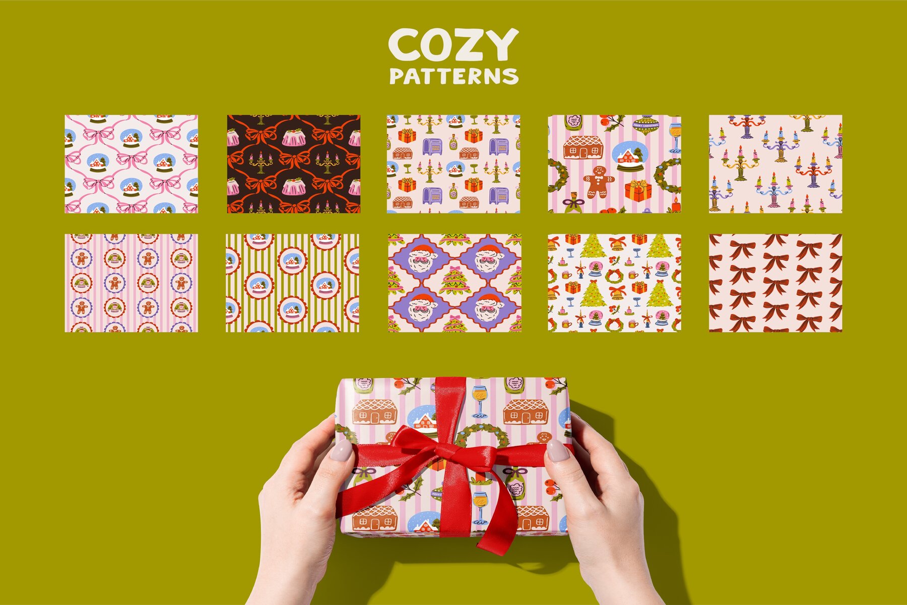 Cozy Christmas Clipart 4