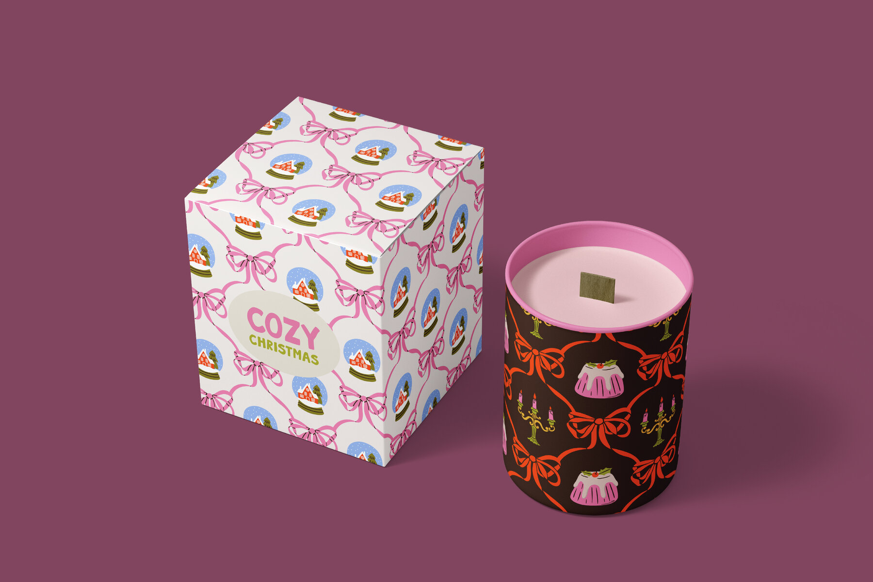 Cozy Christmas Clipart 5