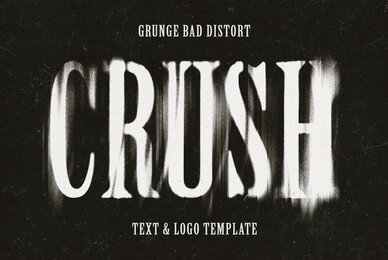 Grunge Bad Distortion Text Effect