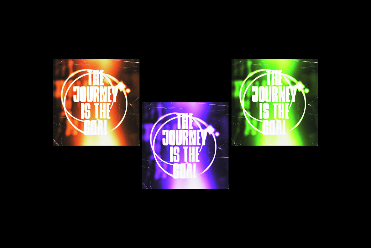 Acid Faded Text and Logo Effect 4