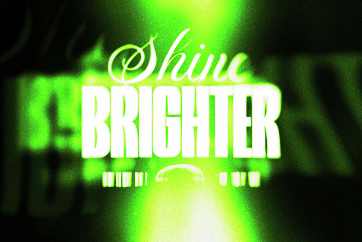 Acid Faded Text and Logo Effect 5