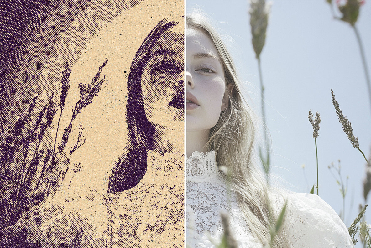 Color Engraving Photo Effect 6