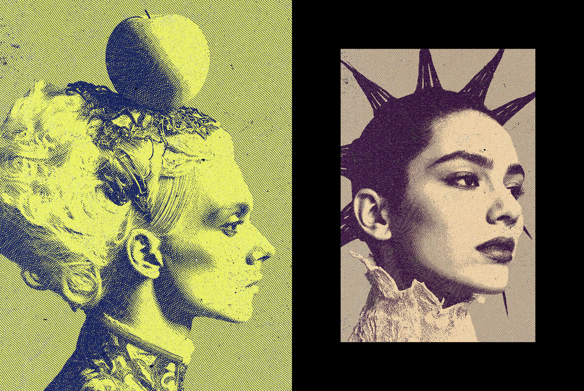 Color Engraving Photo Effect 7