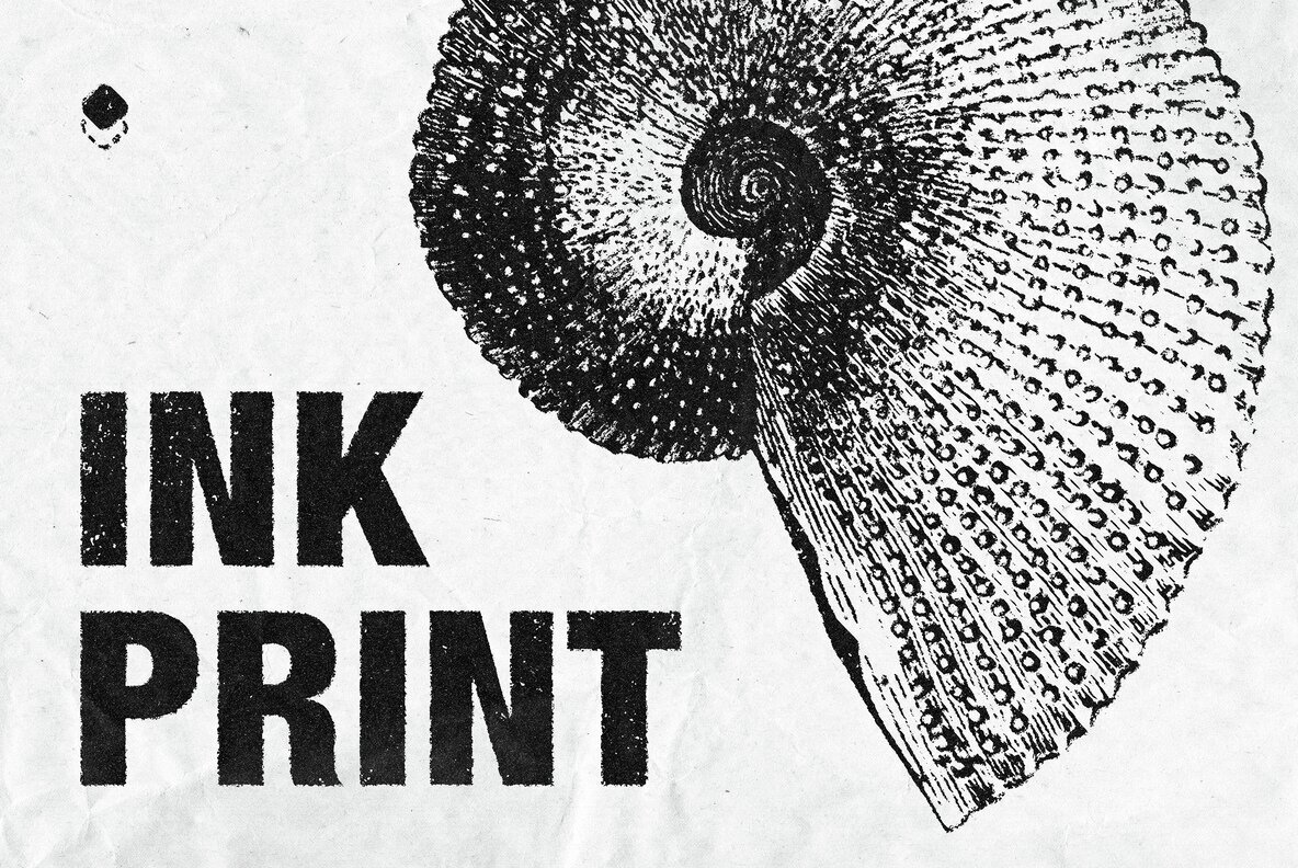 Stamp Ink Print Effect 1