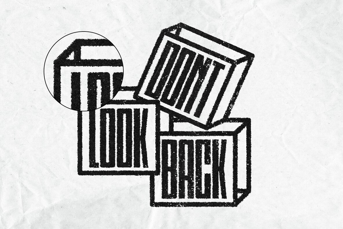 Stamp Ink Print Effect 4