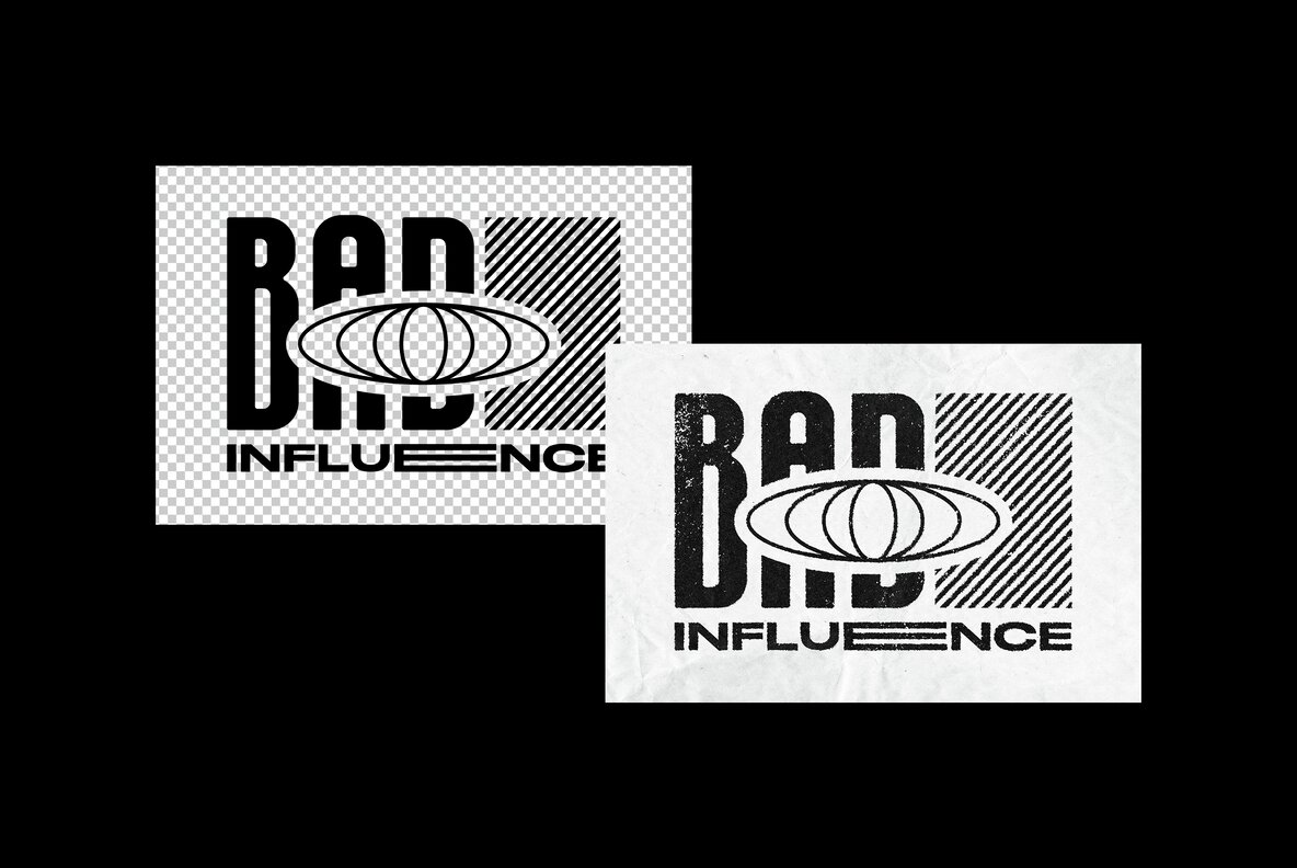 Stamp Ink Print Effect 5