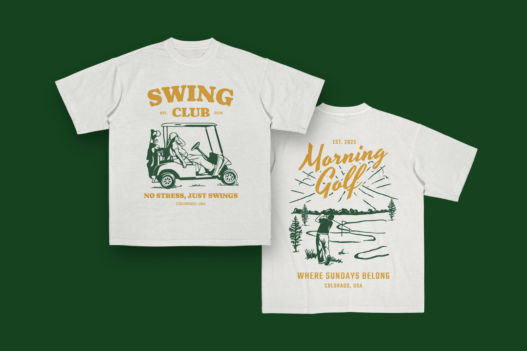 Golf Vintage Graphic Collection 5