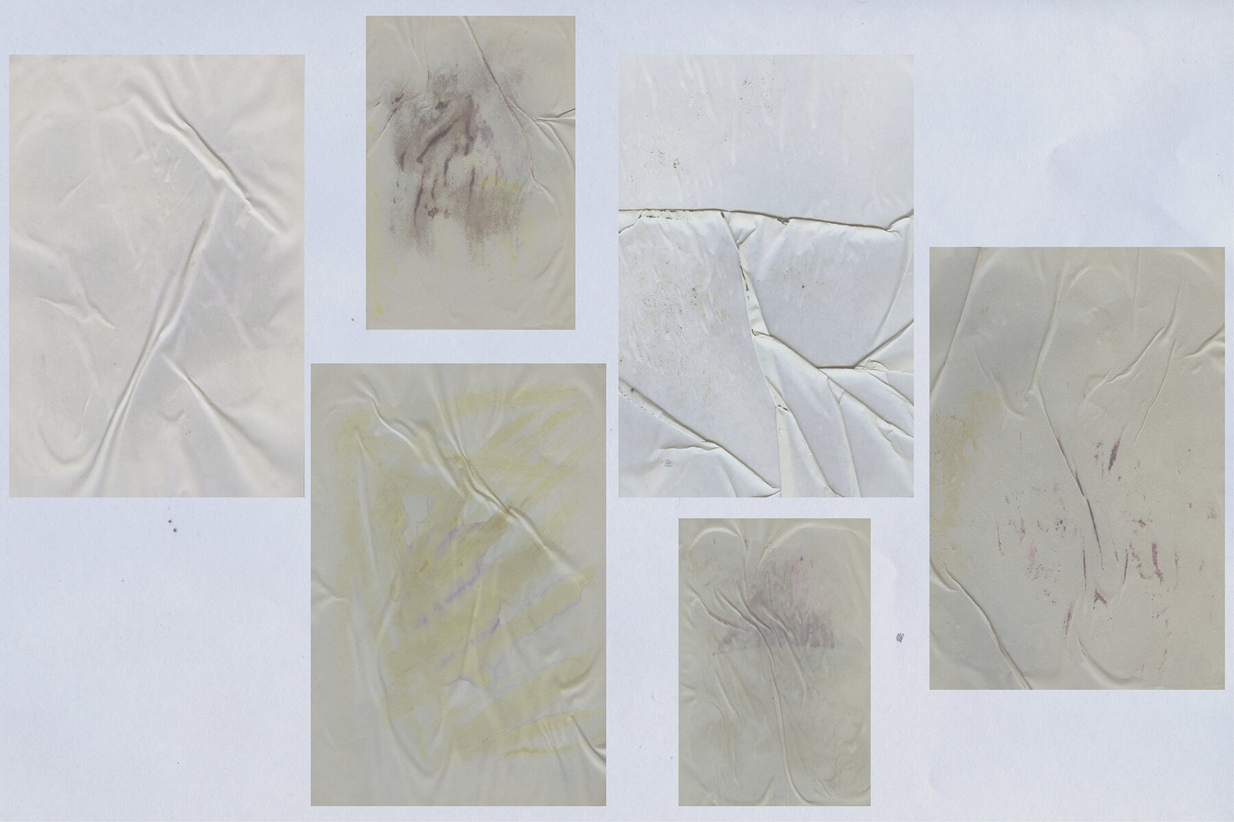 GLUED PAPER TEXTURE PACK 4