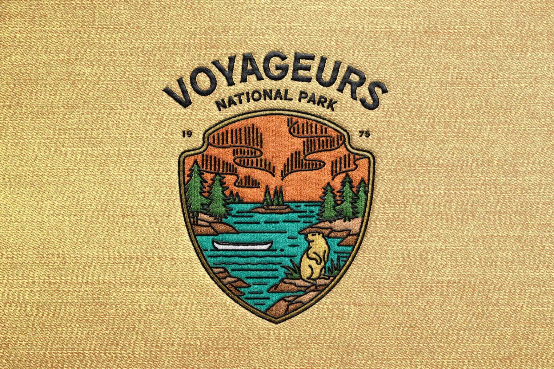 National Park Vintage Illustration 9