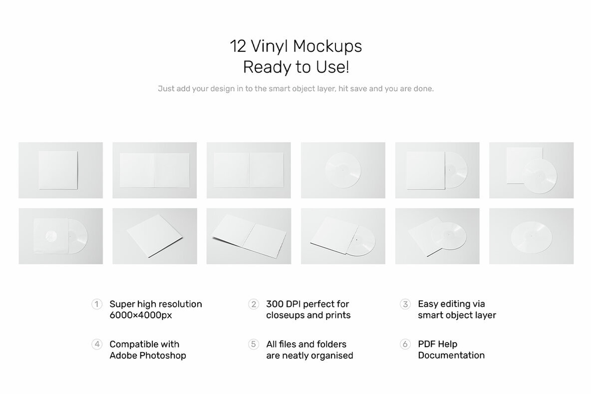 Vinyl Mockups   Studio Scenes 3