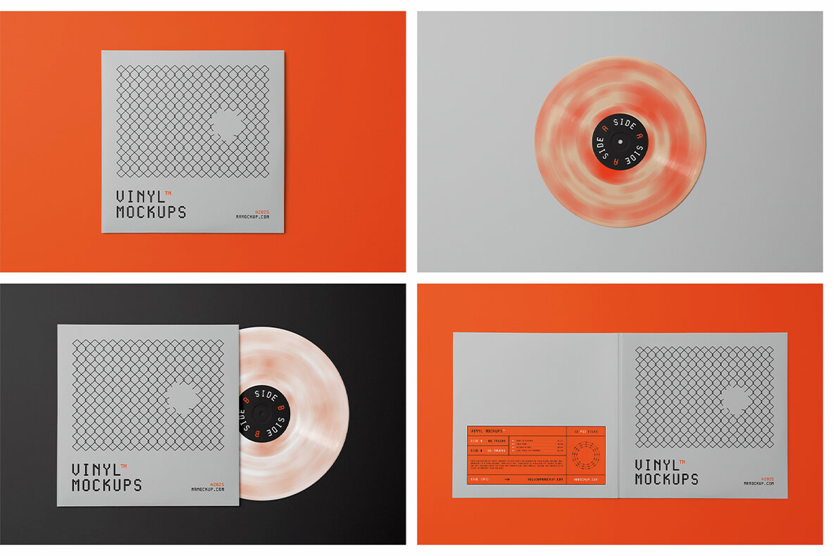 Vinyl Mockups   Studio Scenes 6