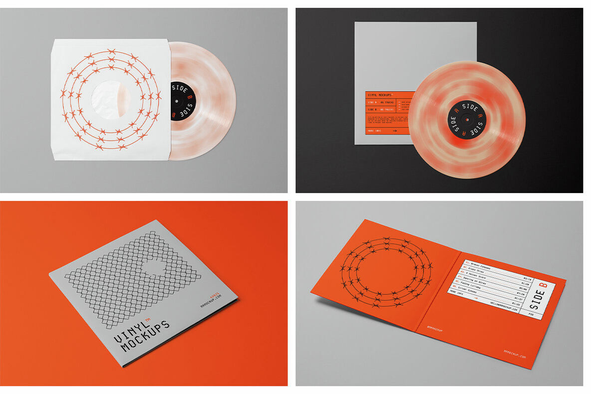 Vinyl Mockups   Studio Scenes 8
