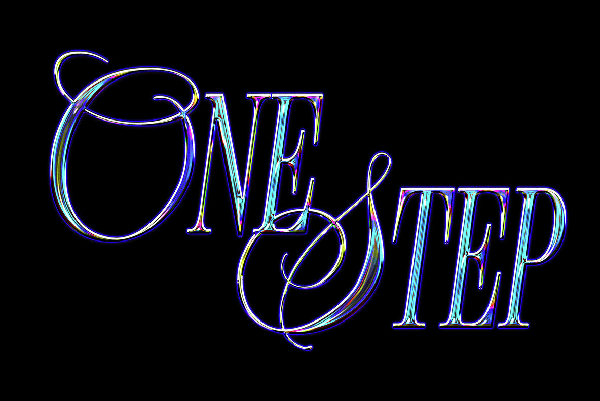 Iridescent Summer Chrome Effect 2