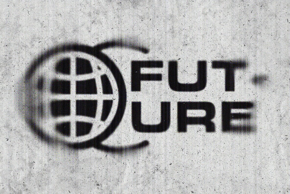 Grunge Halftone Paper Text Effect 3