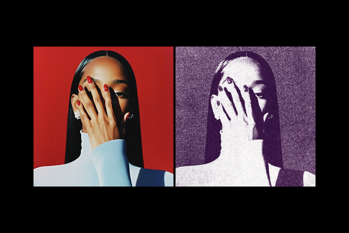 Grain Print Photo Effect 2